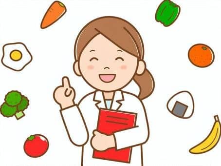 栄養士のイラスト