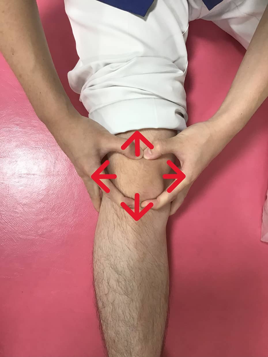 手のひらをほぐす